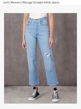 Levi's Women's Ribcage Straight Ankle Jeans